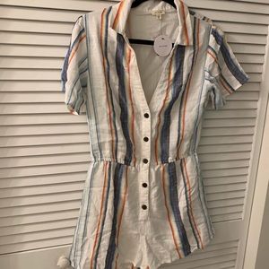 Linen romper